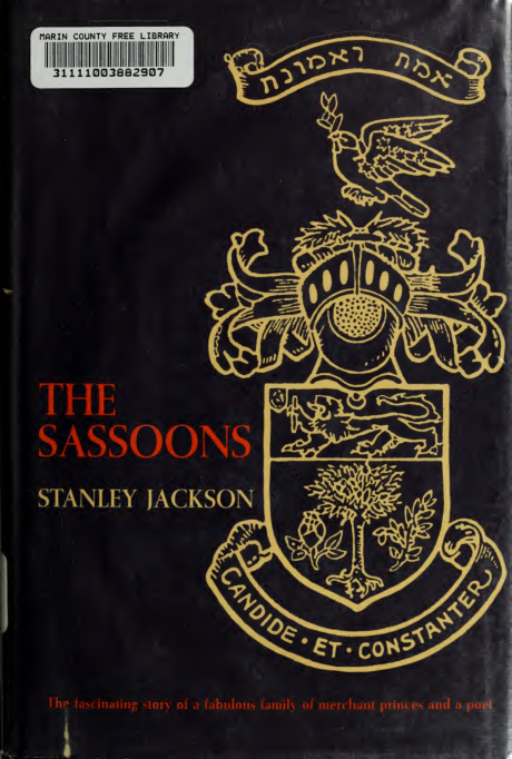 The Sassoons by Jackson, Stanley, 1910- — book cover