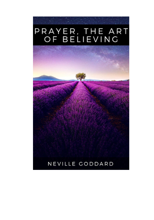Cover of Prayer the Art of Believing