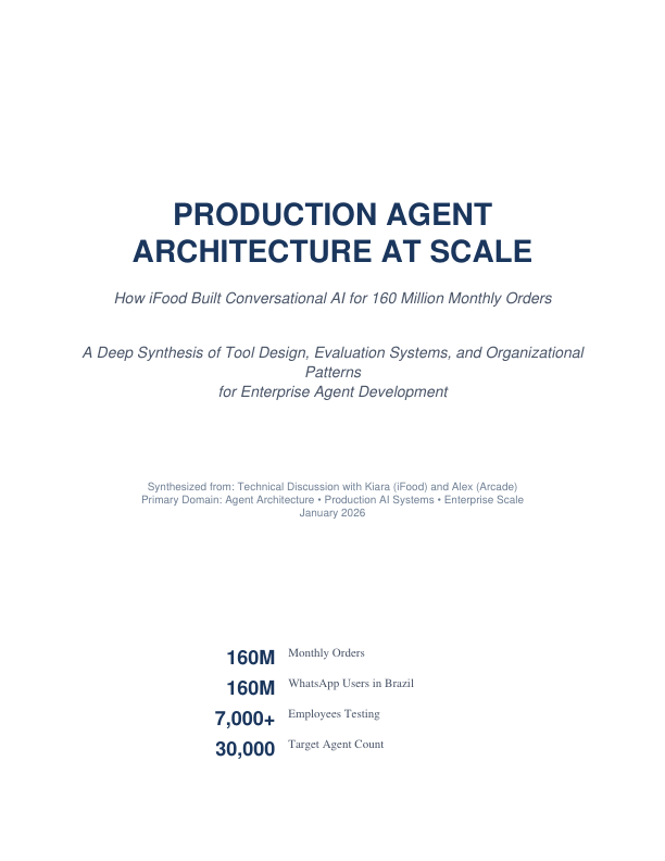 Cover of Production Agent Architecture at Scale