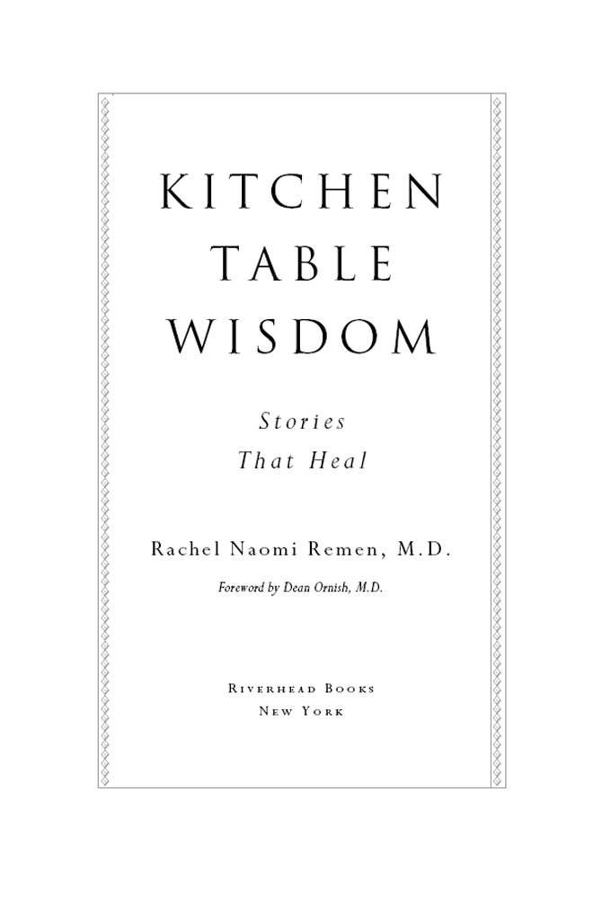 Cover of Kitchen Table Wisdom 10th Anniversary