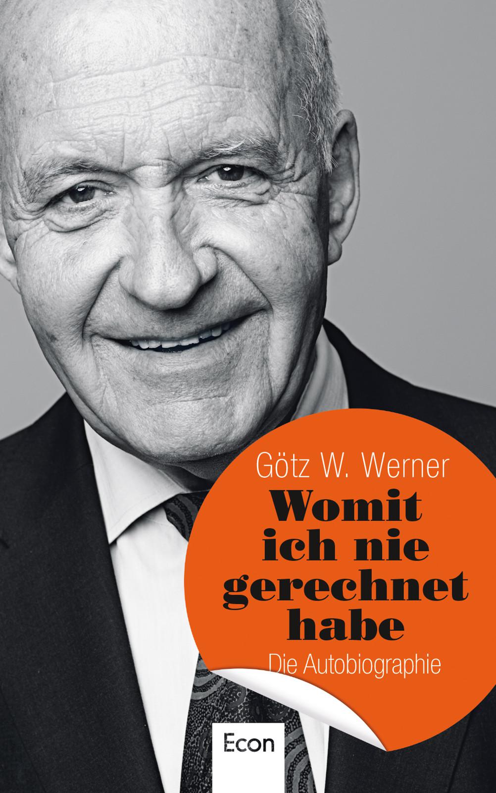 Werner Götz · What I Never Expected by Werner, Götz W. — book cover